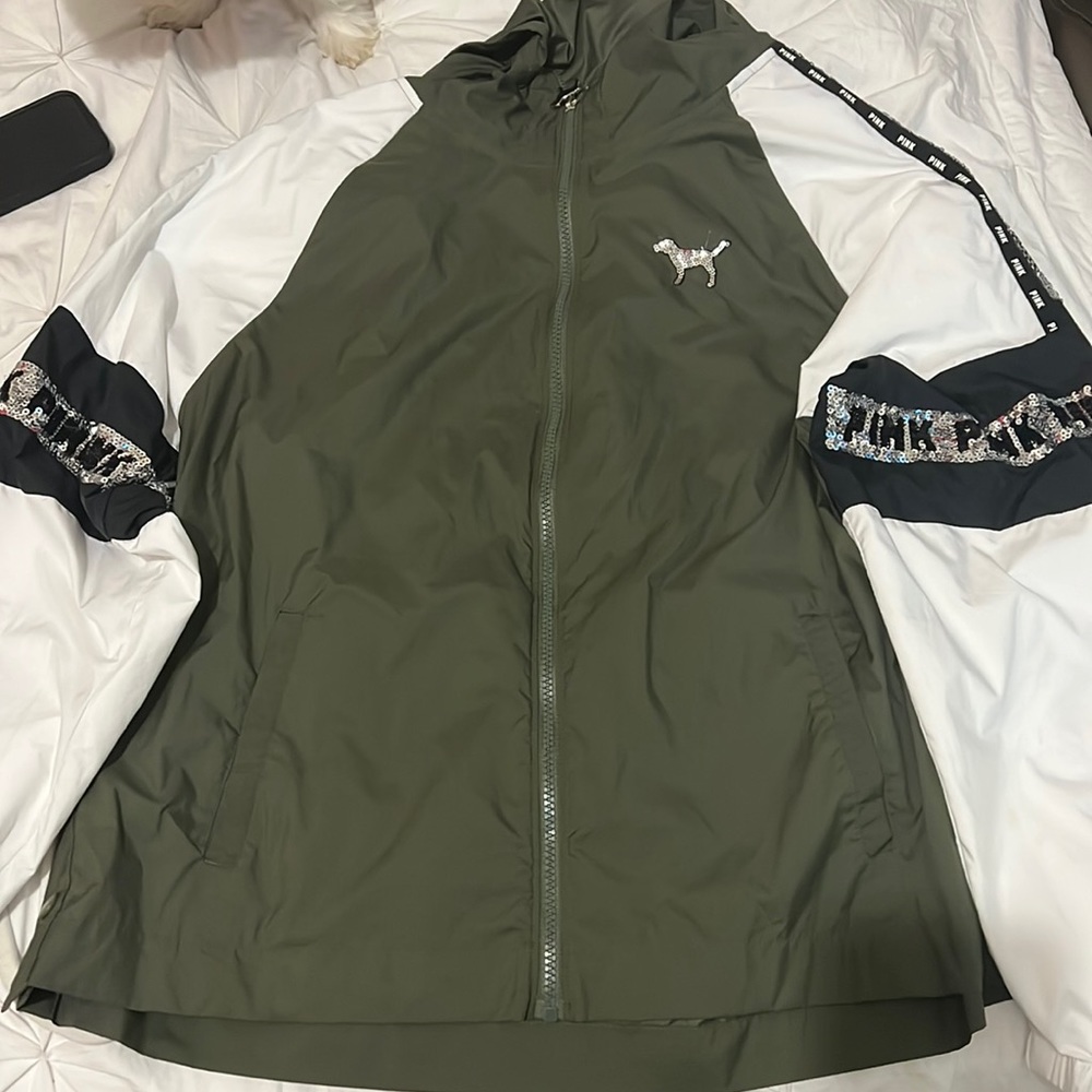 Pink windbreaker